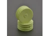 Schumacher 4WD Front Buggy Wheels - Neon Yellow (2)