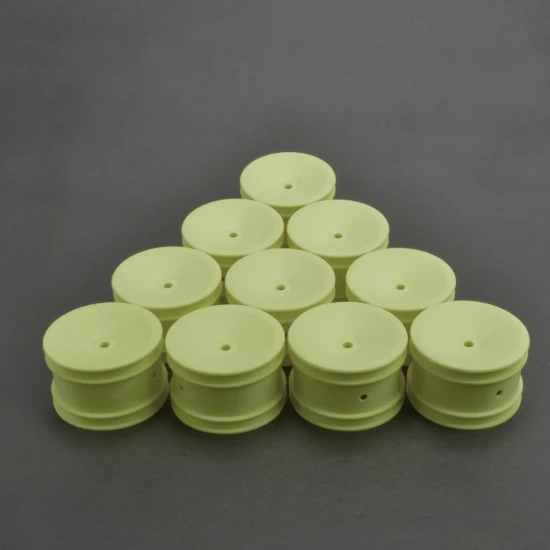 Schumacher 1:10 Rear Buggy Wheels - Yellow - 5 Pairs