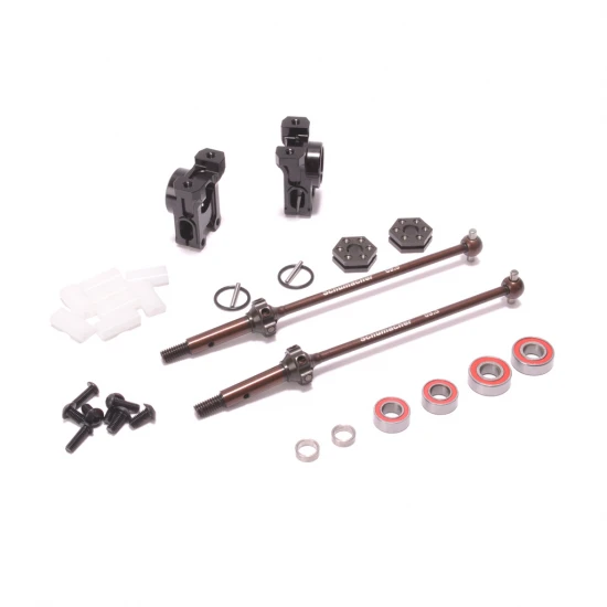 Option Alloy Rear Hub / CVD Assembly (-2mm) - L1R