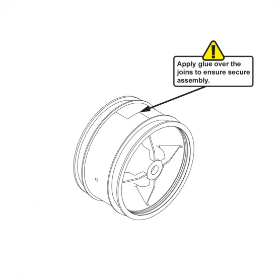 Rear Wheel Insert Stiffener (2prs) - C2W