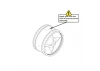 Rear Wheel Insert Stiffener (2prs) - C2W