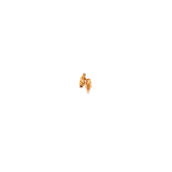 Titanium 5.5mm Ball Stud Short (2) - CAT PB