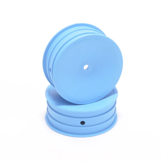 Schumacher 2WD Front Buggy Wheels - Blue (2)