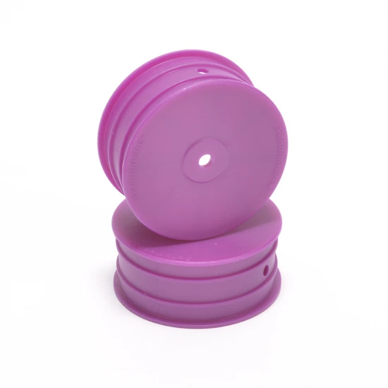 Schumacher 4WD Front Buggy Wheels - Purple (2)