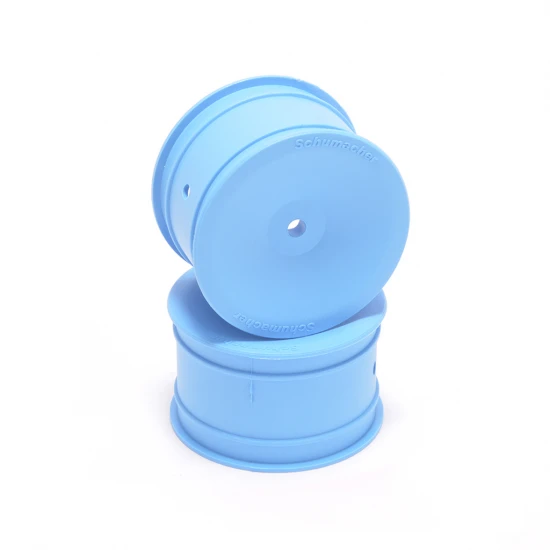 Schumacher 1:10 Buggy Rear Wheels - Blue (2)
