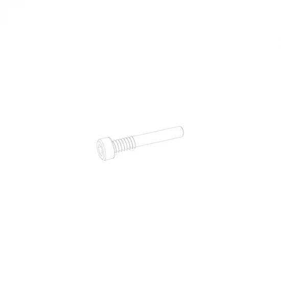 2.5*13.5 Hex socket head cap half threaded tapp