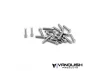 Vanquish M2x8mm Forged Scale Stainless Steel (20)