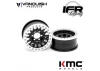 Vanquish KMC 1.9 KM445 IMPACT Black Anodized