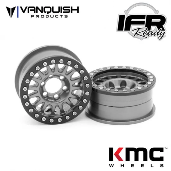 Vanquish KMC 1.9 KM445 IMPACT Grey Anodized