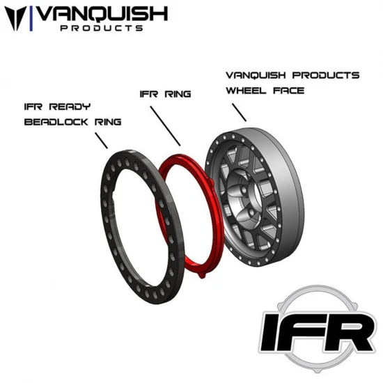 Vanquish KMC 1.9 KM445 IMPACT Grey Anodized