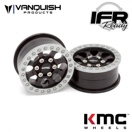 Vanquish KMC 1.9 KM237 Riot Black Anodized