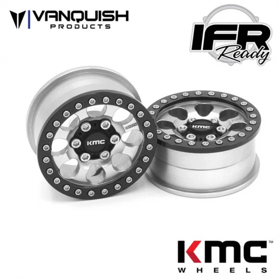 Vanquish KMC 1.9 KM237 Riot Clear Anodized