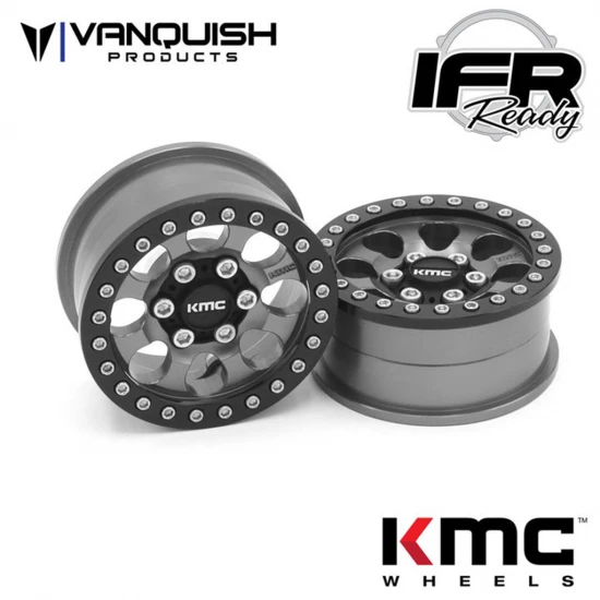 Vanquish KMC 1.9 KM237 Riot Grey Anodized