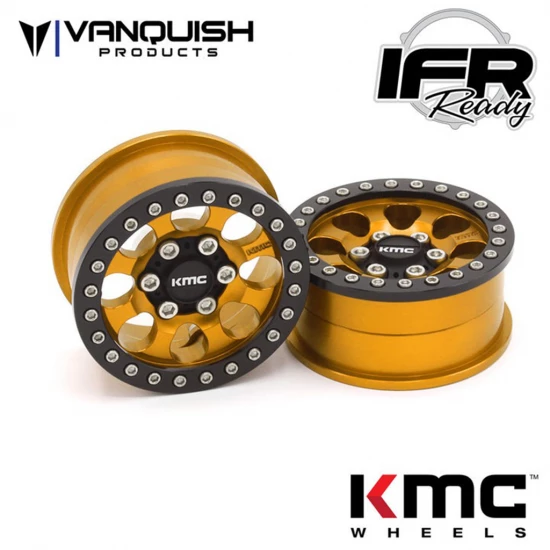 Vanquish KMC 1.9 KM237 Riot Gold Anodized