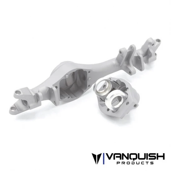 Vanquish F10T Aluminium Front Axle Housing - Clear