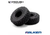 Vanquish Falken Wildpeak M/T 1.9 Tires (2) Red