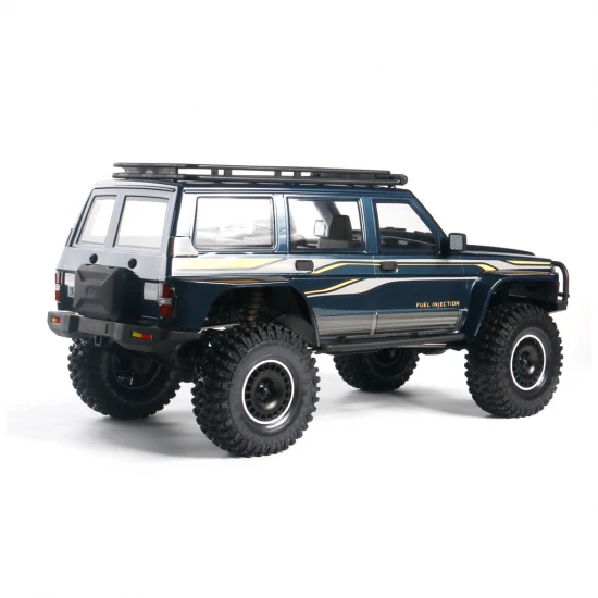 Yikong 4107 Tank Turn Crawler Brushed - Dark Blue