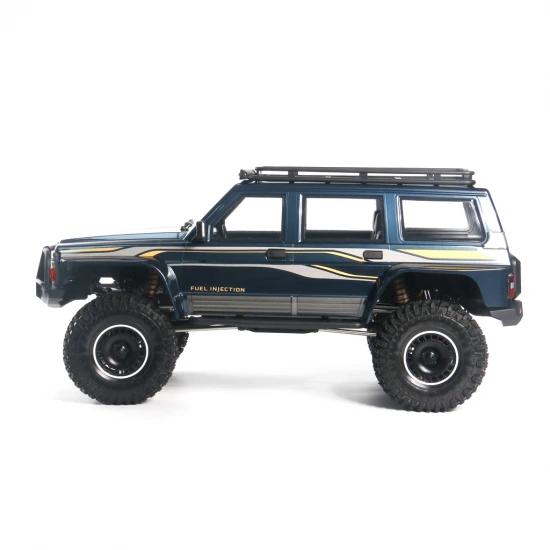 Yikong 4107 Tank Turn Crawler Brushed - Dark Blue