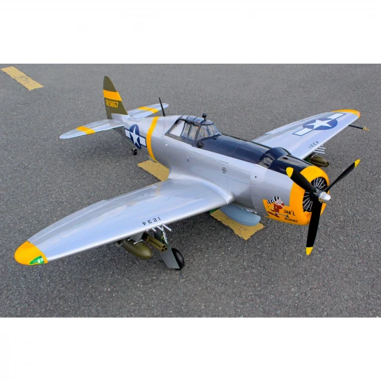Seagull P-47D Dan L Boone 2.05m with 3 Piece Electric Retracts