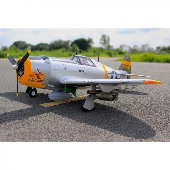 Seagull P-47D Dan L Boone 2.05m with 3 Piece Electric Retracts