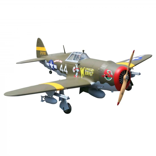Seagull Giant P-47B Wicked Wabbit 55-60cc (81in) ARF (with 3 Piece Retracts)