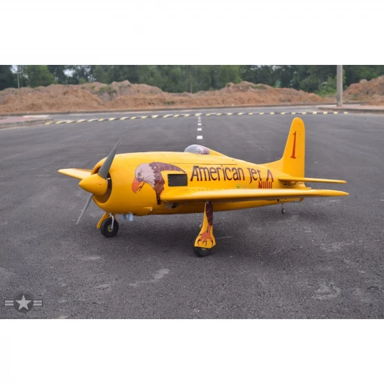 Seagull Grumman F8F-2 Bearcat (33-45cc) 1.83m / 71in, Yellow
