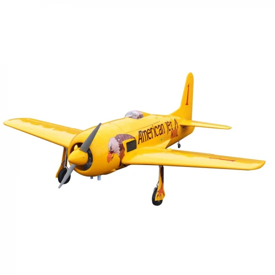 Seagull Grumman F8F-2 Bearcat (33-45cc) 1.83m / 71in, Yellow
