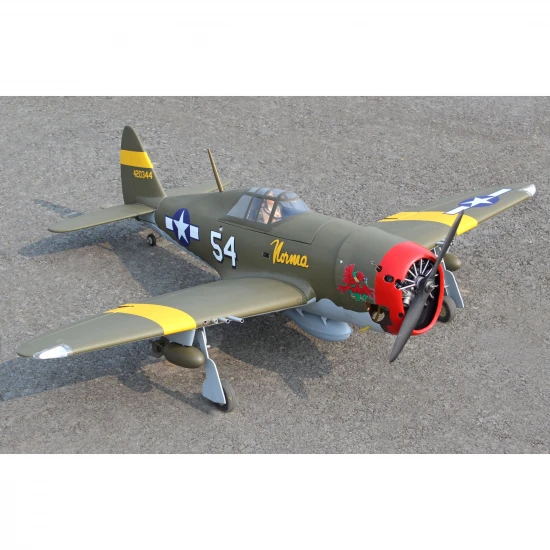 Seagull P-47D, Little Bunny MkII (10cc) 1.39m / 55in with Electric Retracts