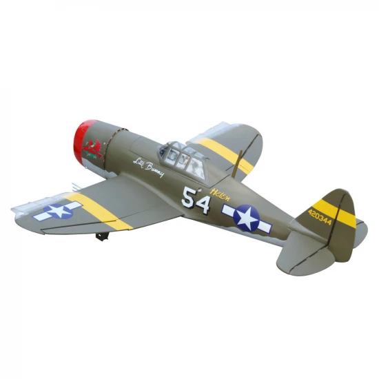 Seagull P-47D, Little Bunny MkII (10cc) 1.39m / 55in with Electric Retracts