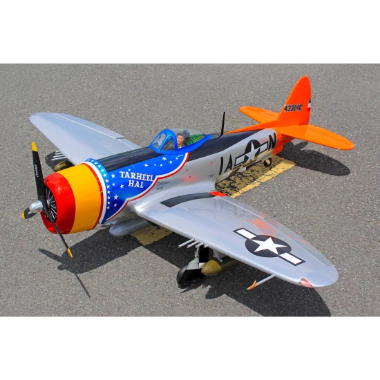 Seagull P-47 Thunderbolt, Tarheel Hal (30-38cc) 1.77m / 70in with Electric Retracts