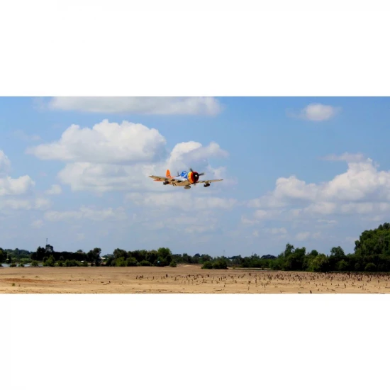 Seagull P-47 Thunderbolt, Chief Ski-U-Mah II (30-38cc) 1.77m / 70in with 3 Piece Retracts