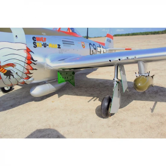 Seagull P-47 Thunderbolt, Chief Ski-U-Mah II (30-38cc) 1.77m / 70in with 3 Piece Retracts