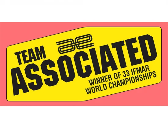 Team Associated Vintage 90S Cloth Banner 1500 X 760mm