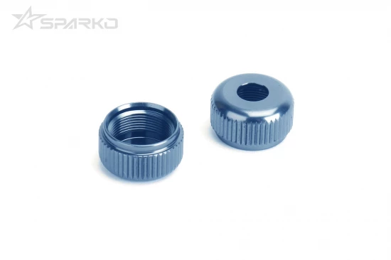 Sparko F8/F8E 7075Aluminum Shock Body Seal Retainer (2)