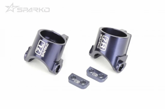 Sparko F8 Aluminium steering block 7 degr?s (2)