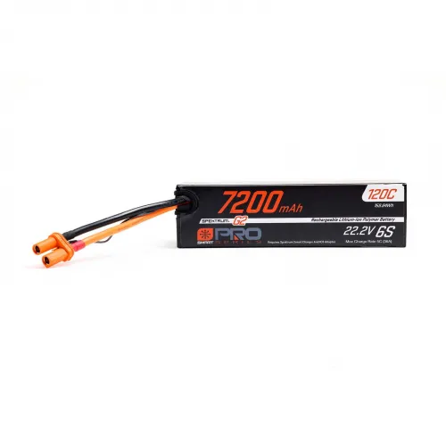 Spektrum 22.2V 7200mAh 6S 120C Smart G2 LiPo - IC5