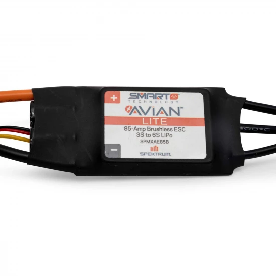 Avian 85-AMP Smart Lite Brushless ESC - 3S-6S: IC3