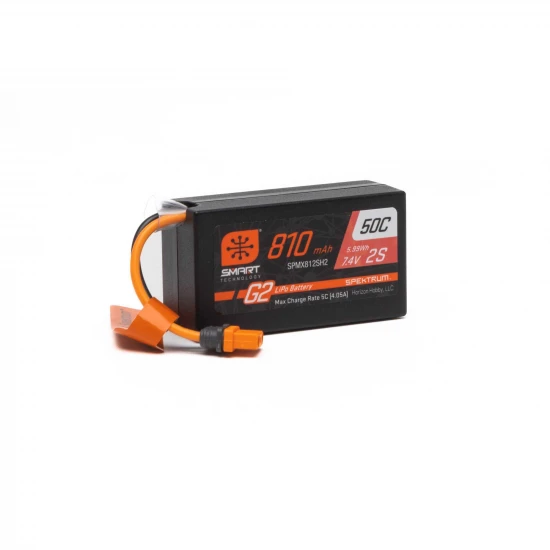 Spektrum SMART Powerstage Surface Bundle - 810mAh 2S 50C LiPo Battery With 100W USB-C Charger