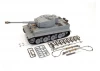 Taigen 1:24 Tiger 1 IR Battle Tank Late Version- Grey (Base)