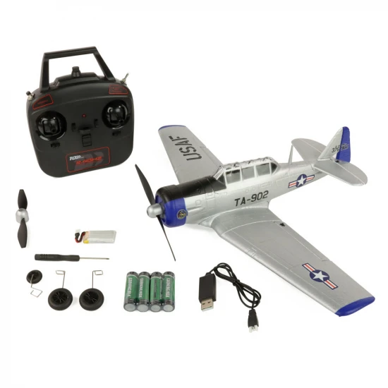 Top RC Mini AT-6 (450mm) RTF - Silver (Mode 1)