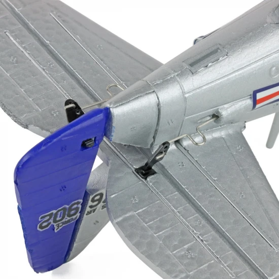 Top RC Mini AT-6 (450mm) RTF - Silver (Mode 1)