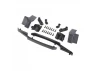 Traxxas Body reinforcement set, black/ skid pads (roof)/ 3x10mm CS (14) (fits 10211 body)