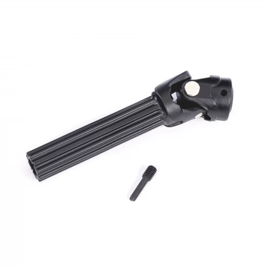 Traxxas Differential output yoke assembly, front or rear, MAXX Duty steel core (1) (assembled with external-splined half shaft)