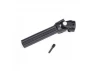 Traxxas Differential output yoke assembly, front or rear, MAXX Duty steel core (1) (assembled with external-splined half shaft)