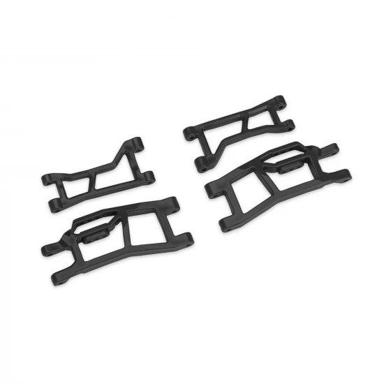 Traxxas Suspension arms, front (upper left (1), upper right (1), lower left (1), lower right (1) (for use with 10790 Mini MAXX WideMaxx suspension kit)
