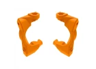 Traxxas Caster blocks (c-hubs), left + right (orange)
