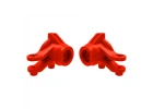 Traxxas Steering blocks, left + right (red)