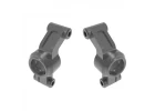 Traxxas Carriers, stub axle, 6061-T6 aluminium (gray-anodised) (left + right)