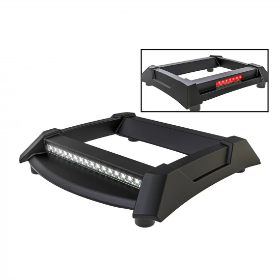 Traxxas Skid plate, roof (body) (with LED lights) (fits 10711 body)