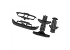 Traxxas Black Bumpers and Skid Plates